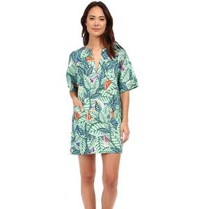 NWT Mara Hoffman Leaf Mini Dress
